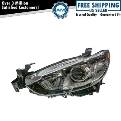Left Headlight Assembly Fits 2014-2020 Mazda 6 - Image 1 of 4
