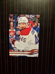 UD 2025-26 ALEXANDRE CARRIER    #9 1 MONTREAL CANADIENS - Picture 1 of 2