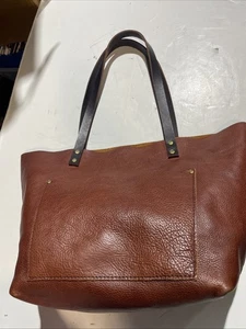 Portland Leather Goods Nutmeg Oversized Classic Tote - Picture 1 of 13
