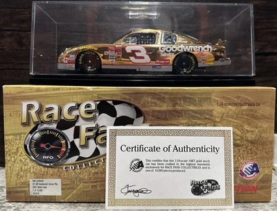 2001 Dale Earnhardt GOLD Goodwrench Sonic Daytona Last Ride 1/24 Action Diecast - Image 1 of 4