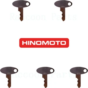 5 Hinomoto Tractor Ignition keys C142 C144 C172 C174 Massey Shibaura Ford Laymor - Picture 1 of 3
