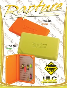 scatola portaesche magnetica Rapture ultra sottile spoon ninfe mosche con foam - Picture 1 of 1