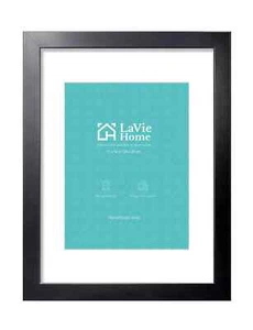 11x14 Picture Frame Black Poster Frame Wood Photo Frame Display Wall Mounting - Picture 1 of 6