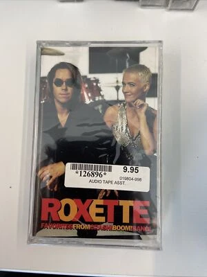 Favorites From Crash Boom Bang by Roxette (1994, Cassette) Sealed New  — 第 1/4 张图片