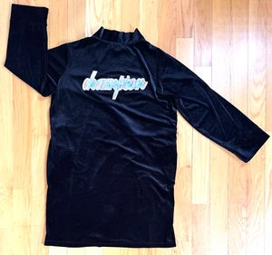 Men's Pro Wrestling Custom Robe Black Velvet w/ Silver Back Design Sz L 38-40 - Picture 1 of 6