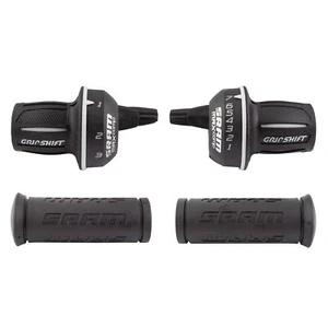 SRAM MRX Comp Twist Grip Front & Rear Shifter Set 3 x 7 Gang Griffe/Drähte - Bild 1 von 1
