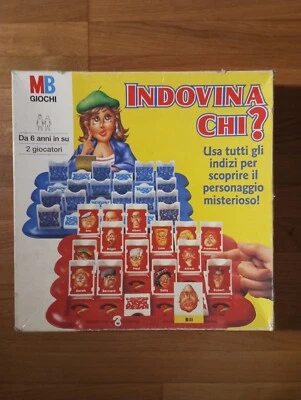 INDOVINA CHI? gioco da tavolo vintage (mb) - Immagine 1 di 4