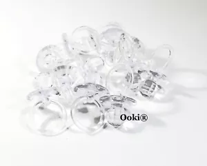 24 pcs Diamond Clear Large Fancy Pacifiers Baby Shower Game Favors Decorations - Picture 1 of 2