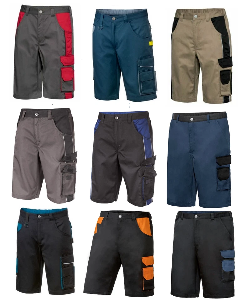 Arbeitsshorts Profi Multifunktionshose Bundhose Workwear Arbeit Hose Bermudas - Bild 1 von 1