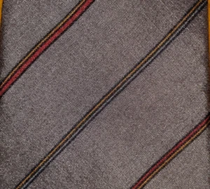 1980s OSCAR DE LA RENTA ~SKINNY MENS TIE ~ MIAMI VICE AVANT GARDE NEW WAVE ~ 54" - Picture 1 of 4