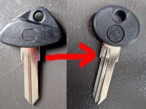 BMW MOTORCYCLE 650 F800 K1200 K1300 K1600 R1200 650 TRANSPONDER KEY BLANK - Picture 1 of 3