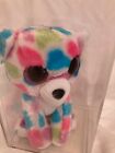 Ty Beanie Boos - AUTHENTICATED PROTOTYPE Rare Rainbow Spotted Cat Museum Quality