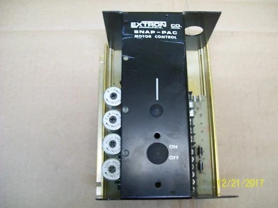EXTRON 112-0930A0000 2HP SNAP-PAC MOTOR CONTROL - Image 1 of 3