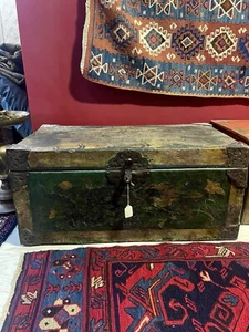 Antique Tibetan Dowry Chest - Picture 1 of 4