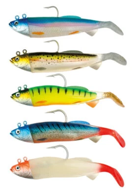 Behr Deep Sea Racer Gummifisch Heilbuttköder Meeresköder 22cm und 26cm Dorsch - Bild 1 von 2