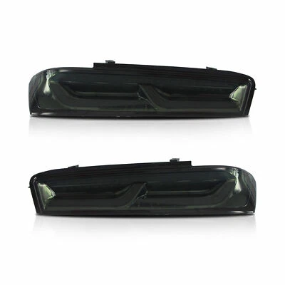Luces traseras LED para Chevrolet Camaro 2016-2018 luces traseras ahumadas 1 par Foto 1 de 4