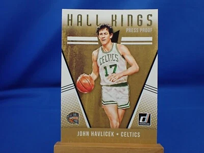 John Havlicek Donruss 2018-19 Hall Kings Press Proof - Image 1 of 2