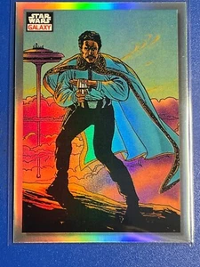Star Wars Galaxy Chrome 23 Refractor The Bespin Administrator Lando Calrissian # - Picture 1 of 3