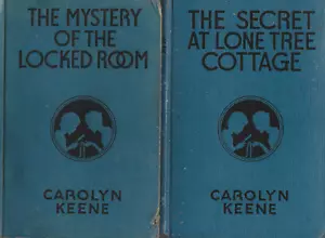 DANA GIRLS 2 TITLES "LOCKED ROOM", "LONE TREE COTTAGE", EARLY 1940's, HARDCOVER - Picture 1 of 12