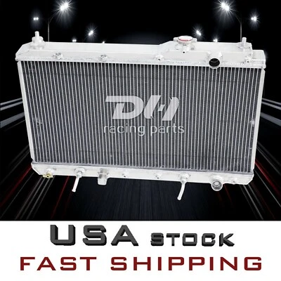 2 行铝制散热器适合 1997 - 01 98 99 2000 本田 CRV CR-V LX EX L4 2.0L A/MT — 第 1/4 张图片