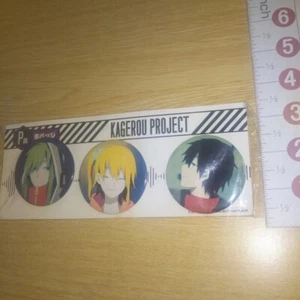 Insignia de lata de actores A70181 Kagerou Project Mekakucity Shintaro Momo Kido - Imagen 1 de 4