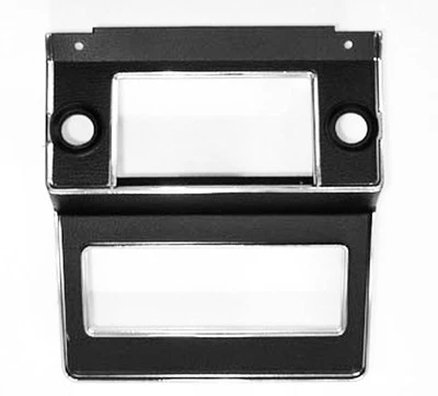 NEW! 1969 - 1970 Ford Mustang Radio Bezel  Black Camera Case Finish - Image 1 of 4
