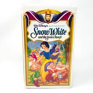Snow White and the Seven Dwarfs VHS 1994 Disney Masterpiece Collection - Picture 1 of 9