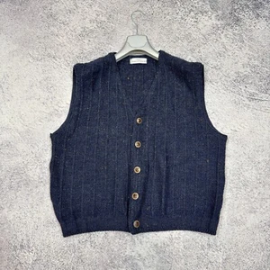 Vintage Mens Wool Vest Marks&Spencer M size - Picture 1 of 12