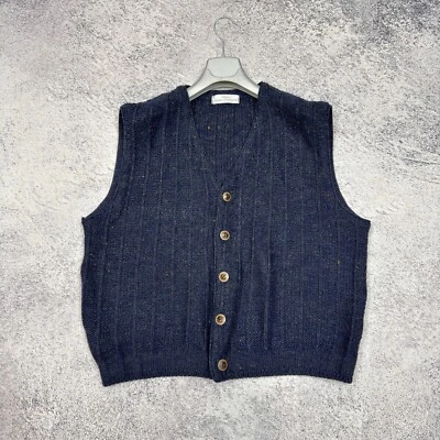 Vintage Mens Wool Vest Marks&Spencer M size - Image 1 of 4