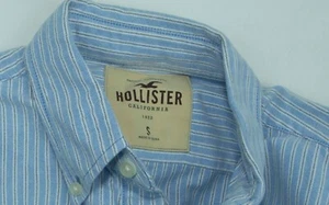 -.. Hollister mens shirt cotton size S vgc - Picture 1 of 5