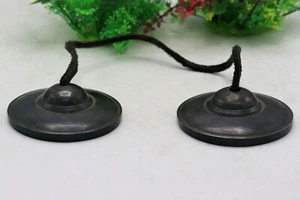 8 CM Tibetan Tingsha handmade in Nepal -meditation, sound healing, home & living - Picture 1 of 6