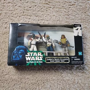 Hasbro Star Wars Jabba's Skiff Guards POTF Klaatu Barada Nikto - Picture 1 of 9