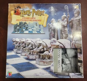 Harry Potter Zauberer Schach - Ersatzteile - Brett/Anleitung/Bauern - Bild 1 von 9