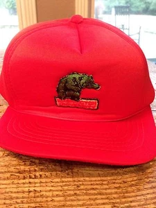 Vintage Washington University St. Louis Red Snapback Hat Cap Embroidered Foam - Picture 1 of 1