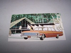 1961 FORD FAIRLANE 500 TOWN SEDAN Postcard - Picture 1 of 2
