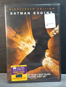 2005/2015 Warner Bros. Widescreen Edition Batman Begins DVD New Sealed - Picture 1 of 8