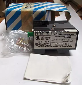 Relè termico Aromat Green Power FT-20U-2.1 BMA90320 1.5-2.1A nuovo surplus - Foto 1 di 8