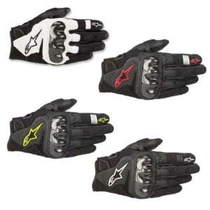 Alpinestars SMX-1 Air V2 Leather Street Motorcycle Men Gloves -Choose Color/Size - Picture 1 of 11