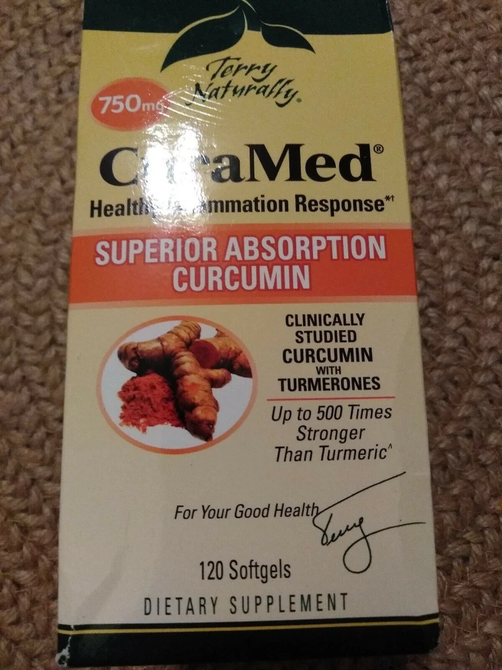 Terry Naturally CuraMed EuroPharma 750 mg 120 geles Foto 1 de 1