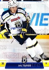 2011-12 Finnish Cardset #177 Joni Toykkala