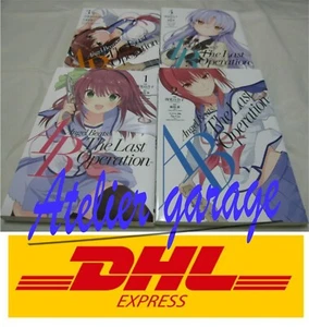 USED F/S Angel Beats! The Last Operation 1-4 Set Japanese Manga Yuriko Asami Key - Picture 1 of 21