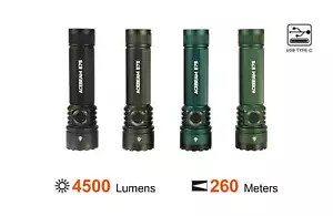 Acebeam E75 High-Performance 4500 Lumen Flashlight USB-C Rechargeable 21700 Batt - Picture 1 of 11