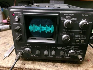 Kenwood SM-220 Ham Monitor Scope with BS-8 band scope - Zdjęcie 1 z 20