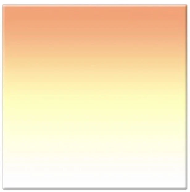 Tiffen 6.6 x 6.6 CLEAR / SUNSET 2 GRAD FILTER - Image 1 of 1