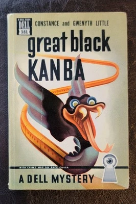 Great Black Kanba Constance and Gwenyth Little Dell 181 Mapback 1944 Gregg Cover - Image 1 of 4
