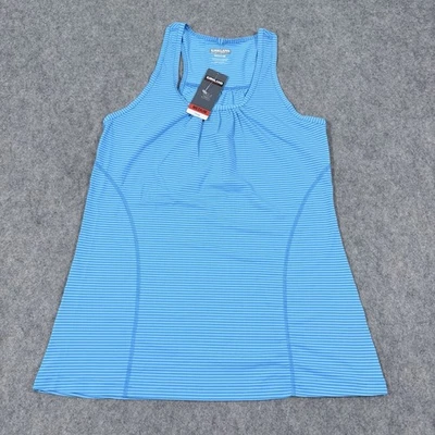 Kirkland подпись Activewear без рукавов Майка женский размер средний синий новый с Ярлыками - Изображение 1 из 4