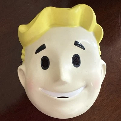 Máscara facial Fallout 4 Vault Boy Disfraz de Bethesda Juegos con disfraces 2015 Foto 1 de 4