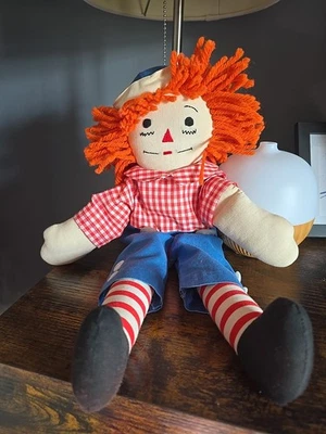 Очаровательная кукла Raggedy Andy 15 дюймов со съемным джемпером - Изображение 1 из 3