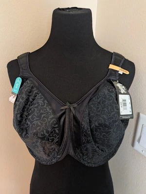 Sujetador negro Bali 40DD Ultimate Smoothing Minimizer nuevo con etiquetas Foto 1 de 4