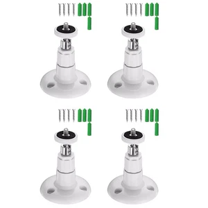 4x Resistente a la intemperie para soportes de montaje Arlo para base ABS giratoria Pro 2/3/4 Ultra 360° - Imagen 1 de 16